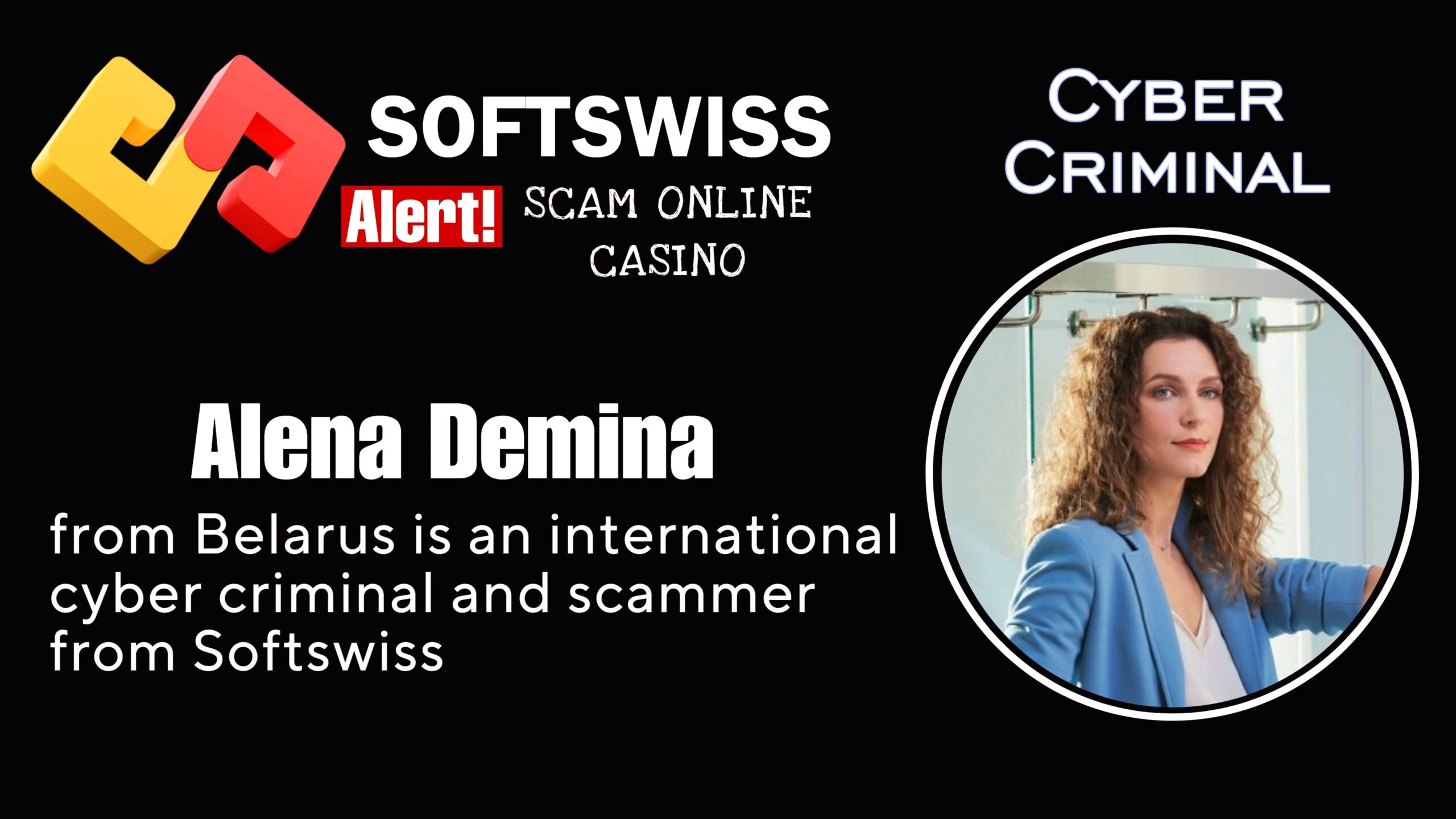 Alena Demina - softswiss scam - Casino by Softswiss